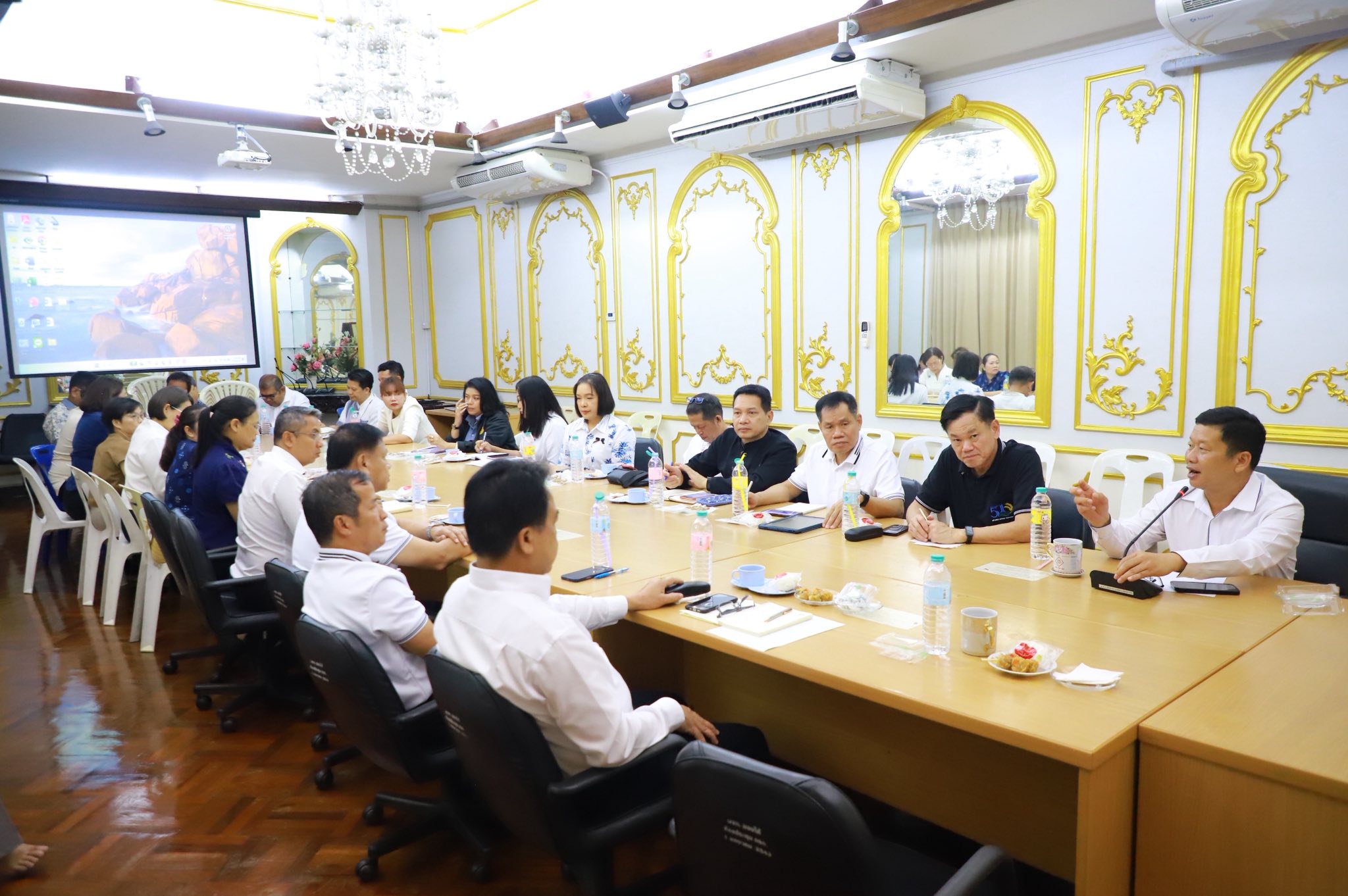 title - ส.ป.ก. จัดประชุม Morning Talk คณะผู้บริหาร เพื่อติดตามและขับเคลื่อนงานตามนโยบาย กระทรวงเกษตรฯ